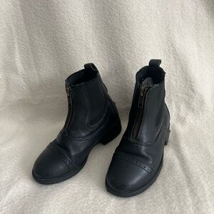 Ovation brand riding boots.